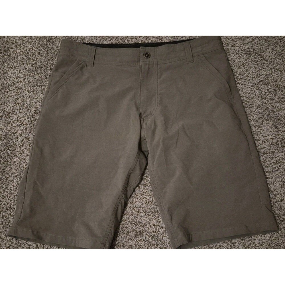 Kuhl Shorts Men's 34 Gray Silencr Kargo Ripstop Outdoor Hiking  Gorp Core